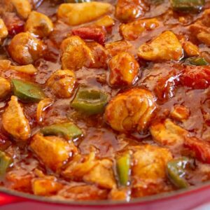 Chicken Onions & Green Chilli